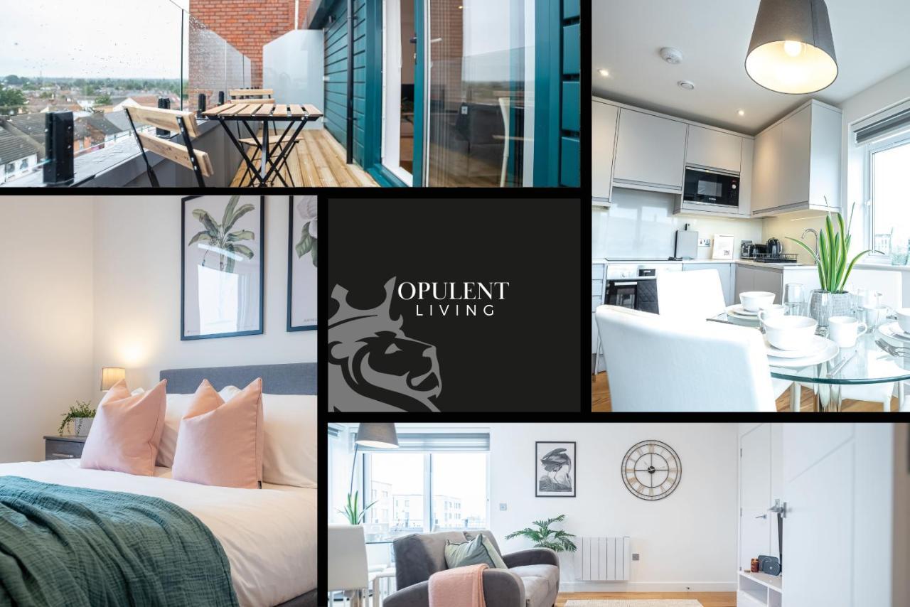 Luxe & Stylish 1 & 2 Bed Flats Near Heathrow, Legoland, & Windsor 슬라우 외부 사진